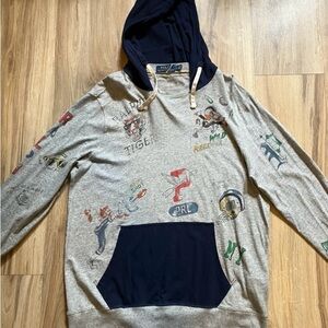 Polo Ralph Lauren Yale P-wing College Varsity Hoodie